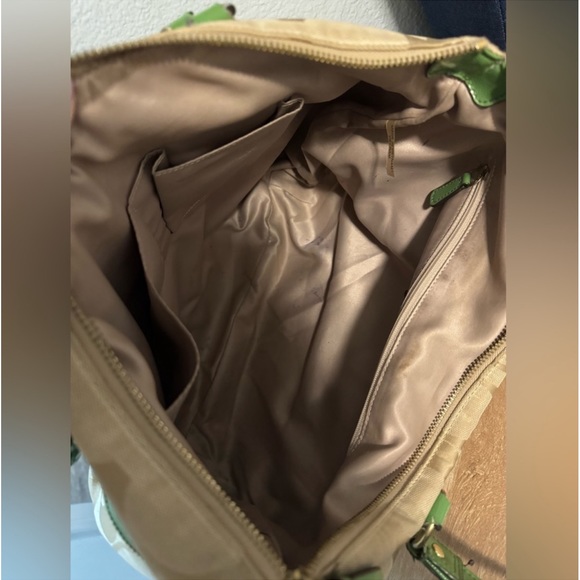 Coach Poppy St Patt Green and tan - Picture 8 of 11